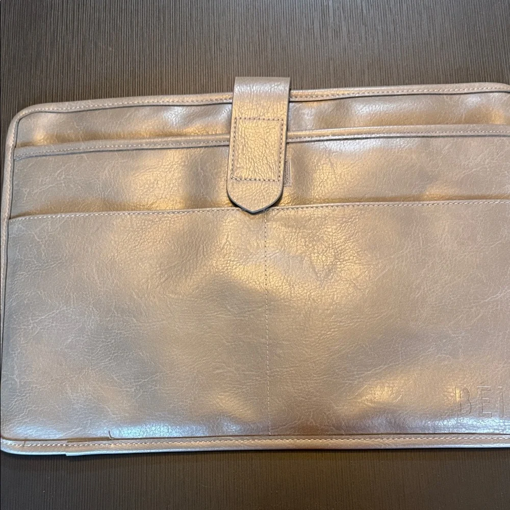 Beis Gray Mini WeekenderTote Bag with Shoulder Strap - Picture 5 of 6